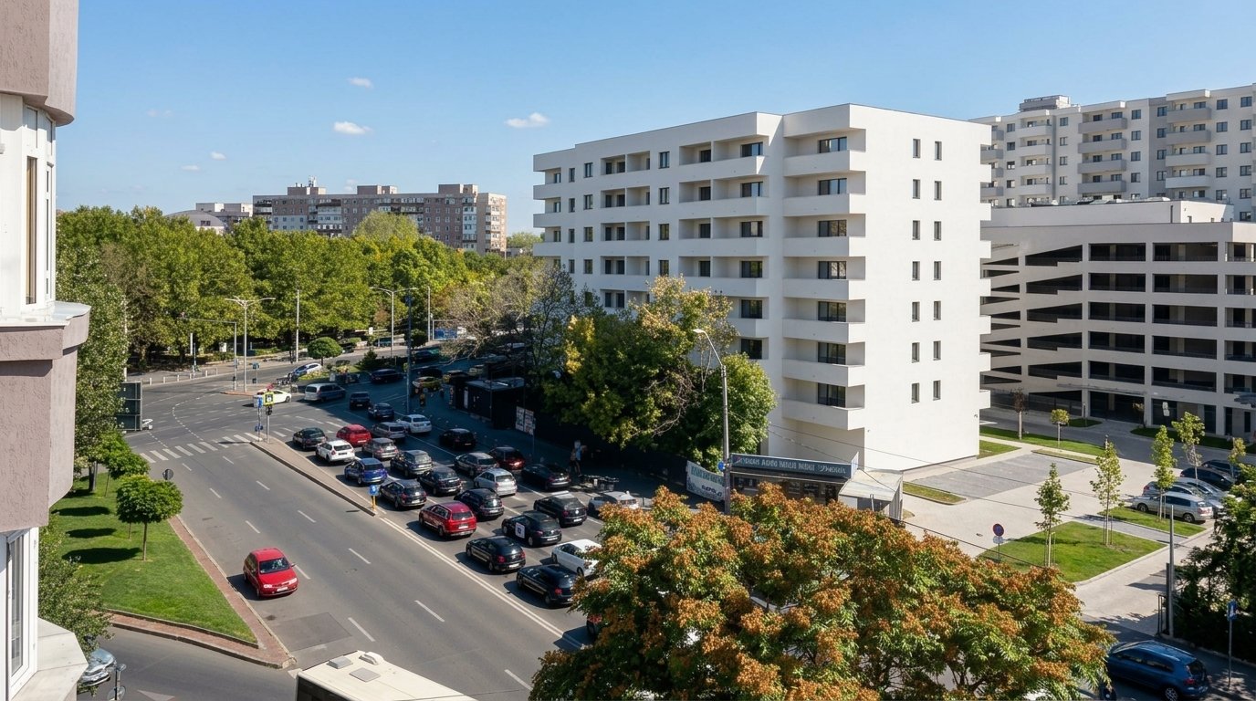 apartament 3 camere, 2 minute mers pe jos metrou pacii, 2 bai — fotografia 1